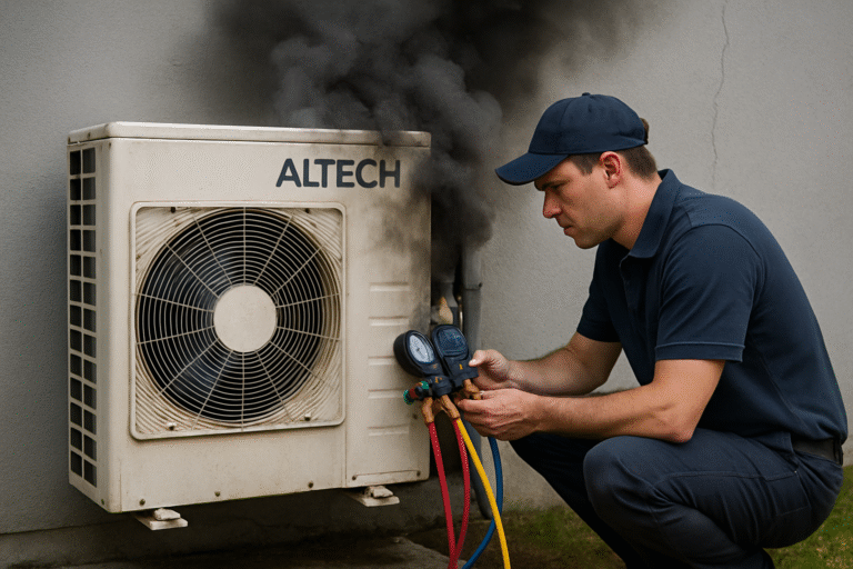 Problèmes de climatisation Altech : pannes techniques, sécurité des fluides frigorigènes et solutions aux dysfonctionnements