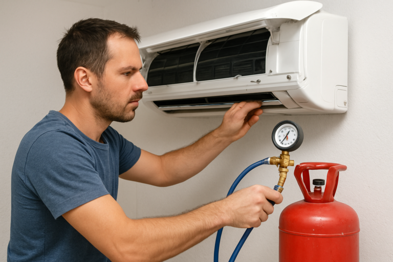 Gaz climatisation en fuite ? Comment recharger sa clim facilement
