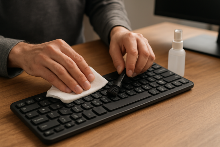 Nettoyer son clavier d’ordinateur : le guide pratique (sans prise de tête)